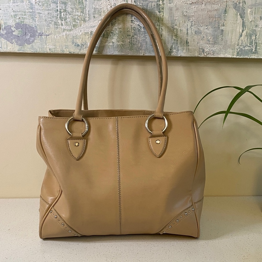 Tommy Hilfiger Tan Purse/Tote Bag